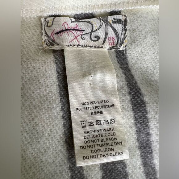 Free People Mountain Top Striped Poncho - Picture 7 of 8